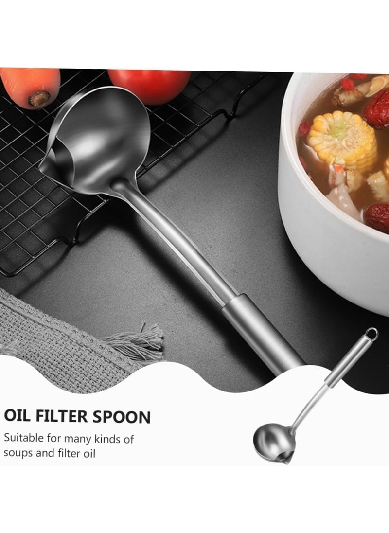 Stainless Steel ladle Spoon Large Colander Non-Stick Spatula Leaky shovel Kitchen, Soup ladle, Gravy ladle, Serving ladle