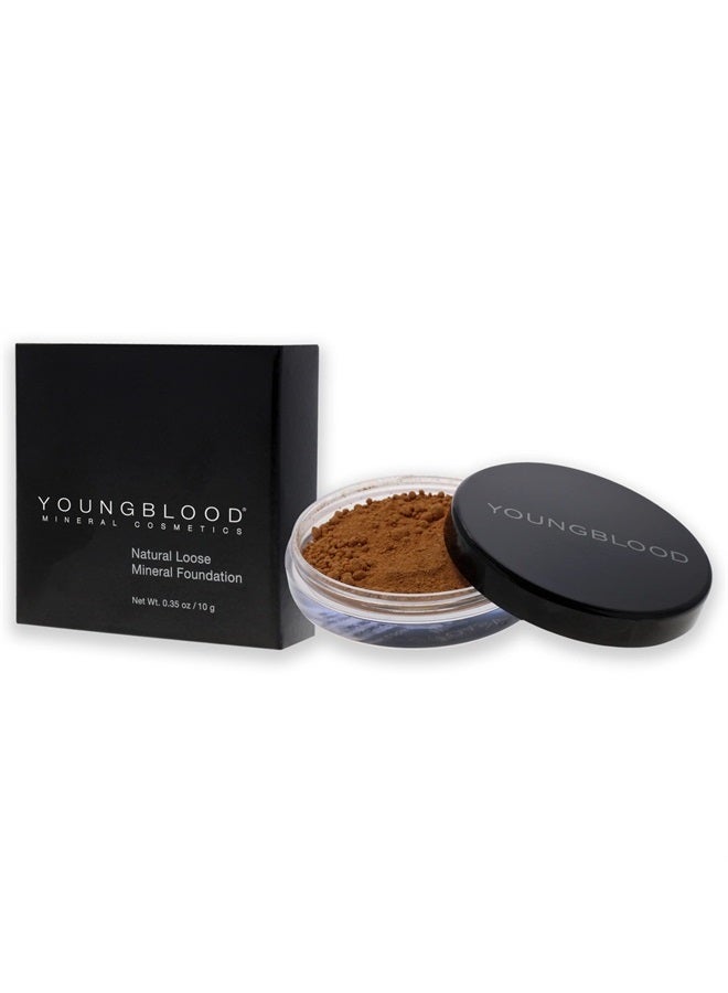 Youngblood مستحضر تجميل فاخر طبيعي أساس معدني سائب، توست | بودرة وجه سائلة أساس معدني مضيئة بتغطية كاملة، تحكم في الزيت، مطفي يدوم طويلاً | نباتي وخالي من القسوة - Image 2