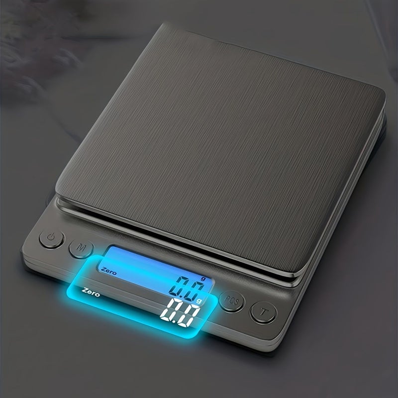High Precision Digital Kitchen Scale 3000g 0.1g Cooking Baking Food Weighing Tool - Image 1