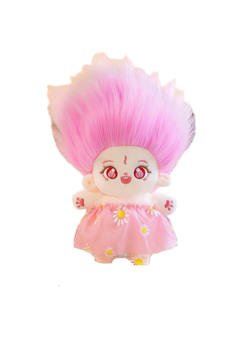 30 CM Cartoon Cute Skirt Little Girl Plush Toy Soft Stuffed Doll For Girls And Boys All Ages Gift (Style D)  - Image 1