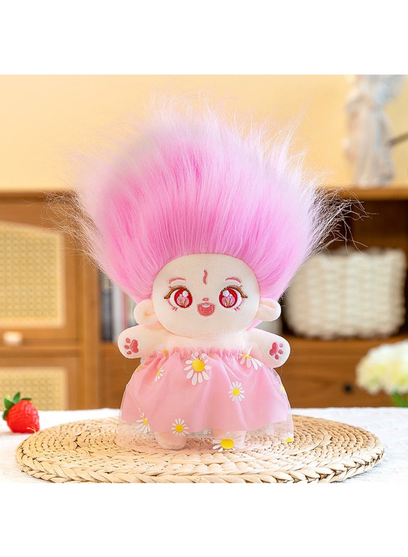 30 CM Cartoon Cute Skirt Little Girl Plush Toy Soft Stuffed Doll For Girls And Boys All Ages Gift (Style D)  - Image 3