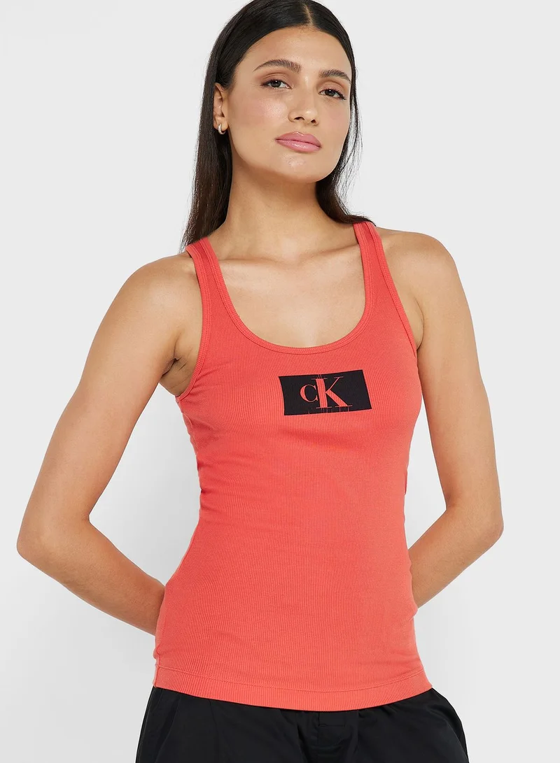 CALVIN KLEIN Logo Knitted Pyjama Set