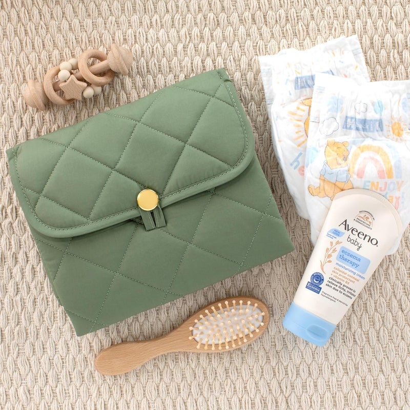 ZICOTO Portable Diaper Changing Pad  Soft and Easy to Clean Diaper Changing Mat for Babies  The Perfect Lightweight and Foldable Pad for Traveling - Image 2