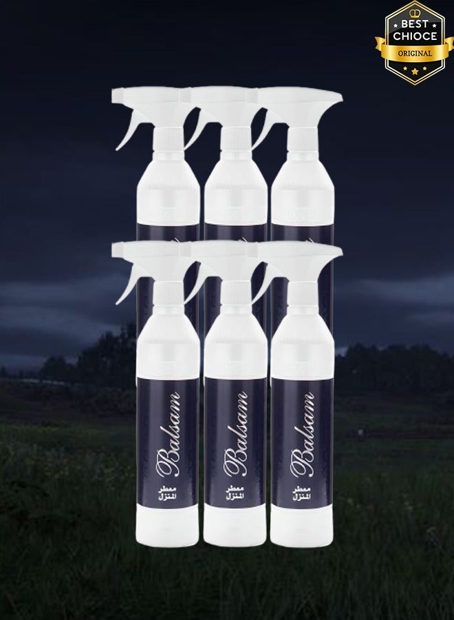 Banafa 6 Pieces Balsam Air Freshner 500ml - Image 1