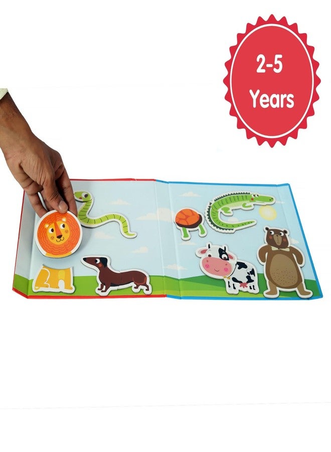 CocoMoco Kids Magnetic Puzzles for Kids | 30+ Pieces Animal Puzzle | Birthday Return Gifts for Kids Ages 2 3 4 5 Years Boy Girl Montessori Learning Toys for 2+ Years - Image 5