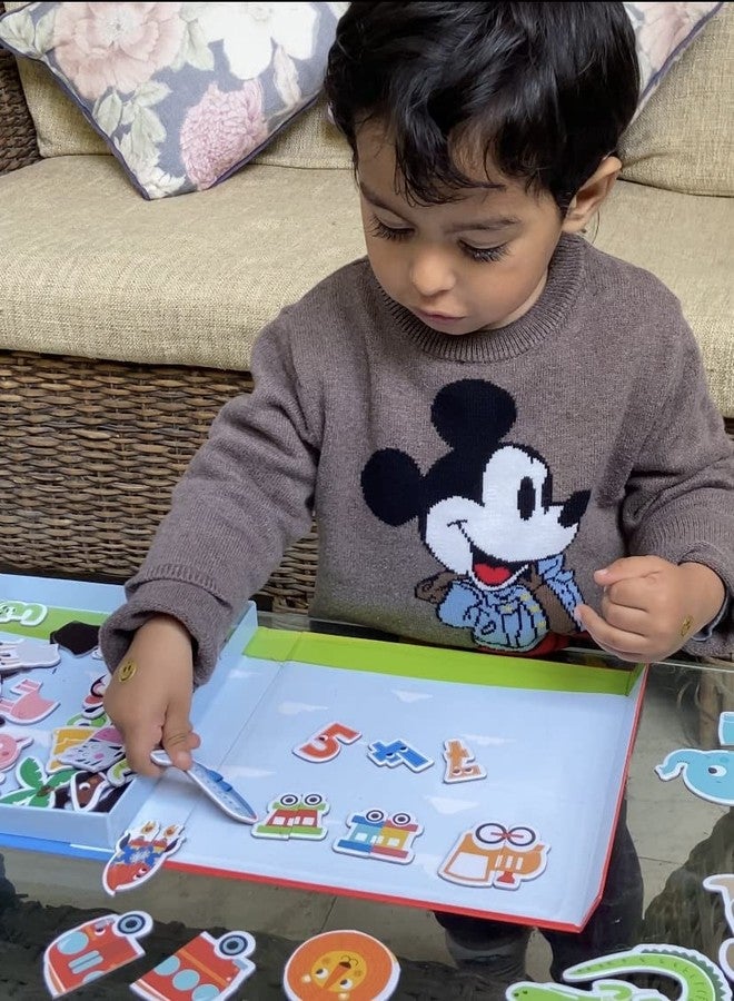CocoMoco Kids Magnetic Puzzles for Kids | 30+ Pieces Animal Puzzle | Birthday Return Gifts for Kids Ages 2 3 4 5 Years Boy Girl Montessori Learning Toys for 2+ Years - Image 4