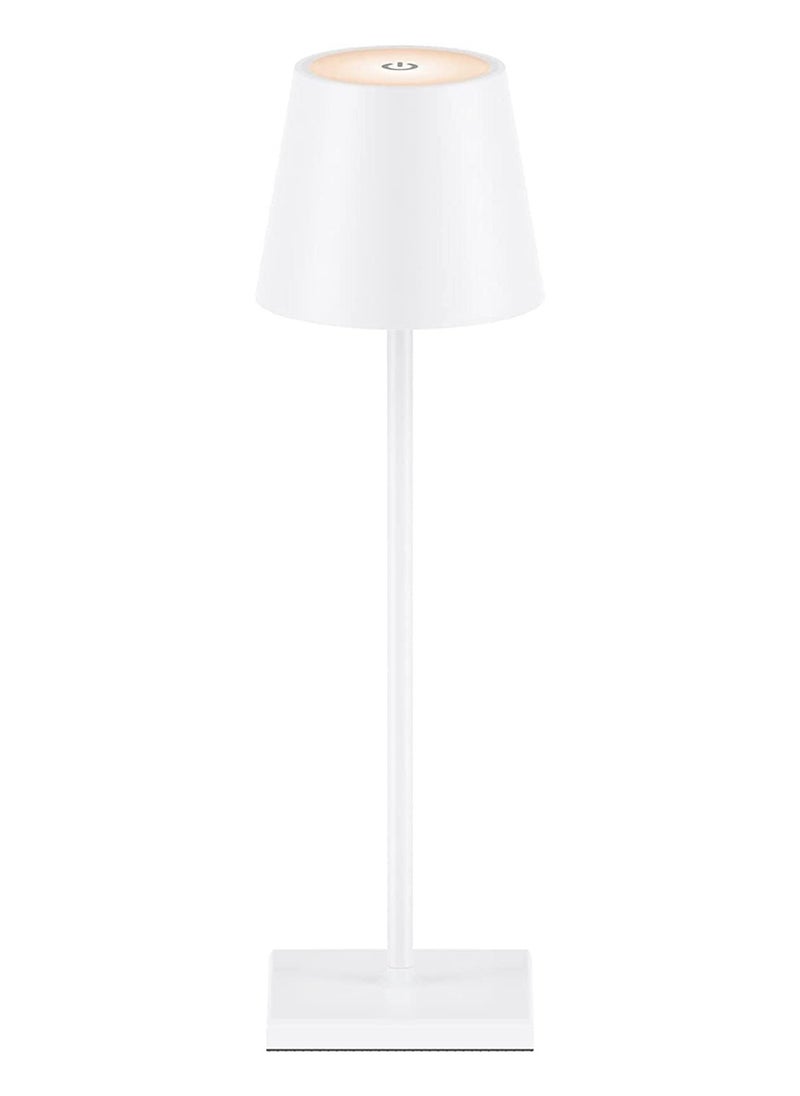 Table Lamp Rechargeable Touch Control LED Cordless Bedside Lamp Brightness Adjustable IP54 Waterproof Desk Lamp