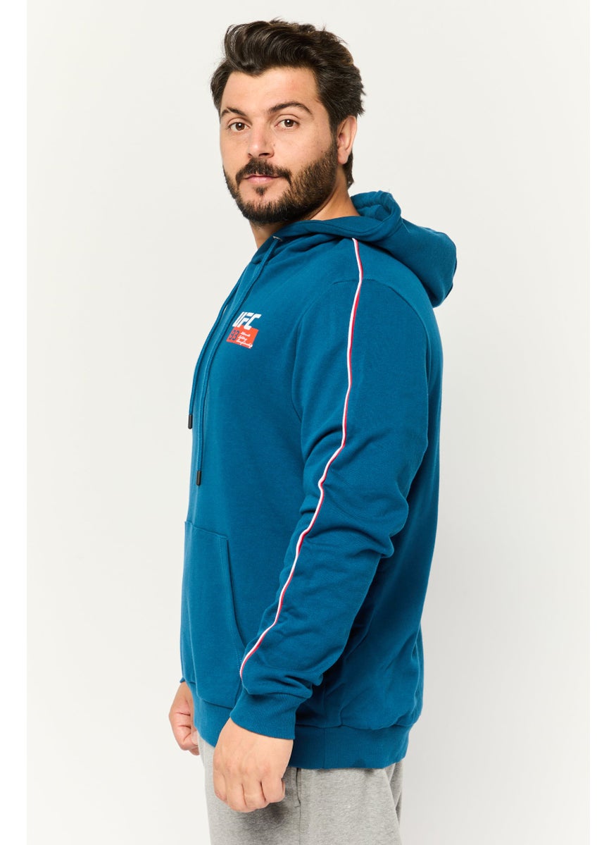 Ufc - Men Sportswear Fit Long Sleeves Outdoor Jacket, Teal - Image 1