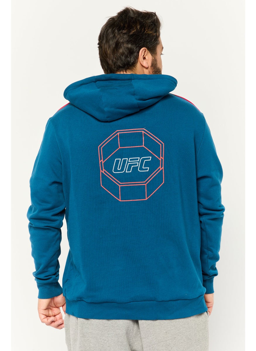 Ufc - Men Sportswear Fit Long Sleeves Outdoor Jacket, Teal - Image 1