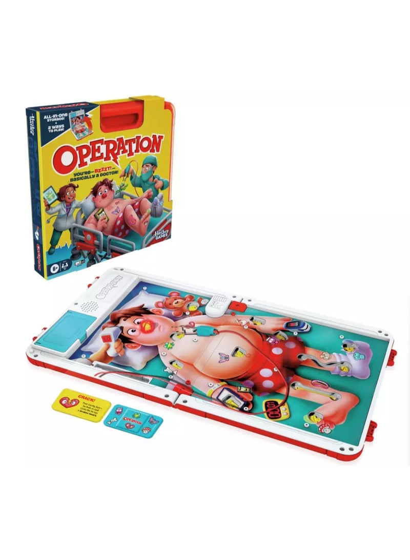 Hasbro Games - Classic Operation Refresh | Portable Electronic Board Game (Ages 6+) - Image 3