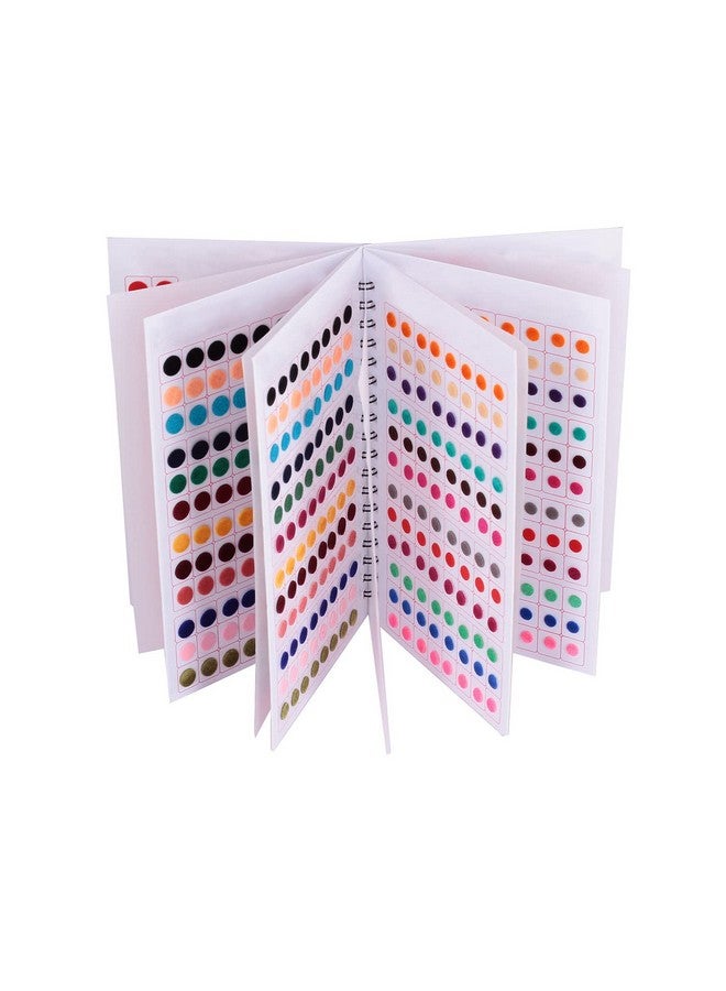 VAMA Simple Plain Round Multicolour Kumkum Sticker Bindiya Bindis Spiral Bindi Booklet For Women (Pack Of 948 - Bindi Book) - Image 1