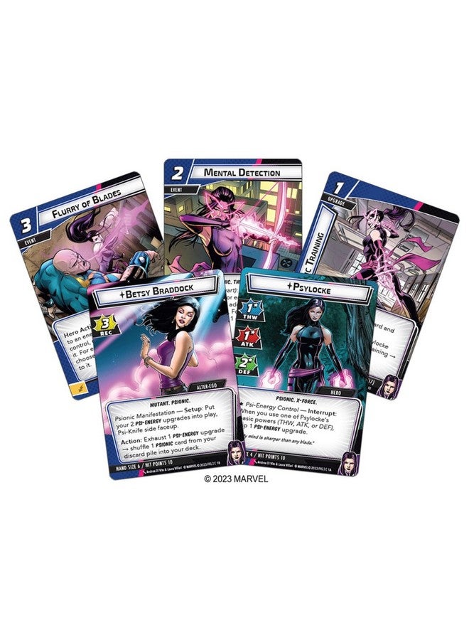 Fantasy Flight Games باقة بطل سايلاوك من لعبة مارفل أبطال البطاقات - لعبة استراتيجية للأبطال الخارقين، لعبة تعاونية للأطفال والبالغين، للأعمار 14 وما فوق، من 1 إلى 4 لاعبين، مدة اللعب 45-90 دقيقة، من إنتاج فانتسي فلايت جيمز - Image 2