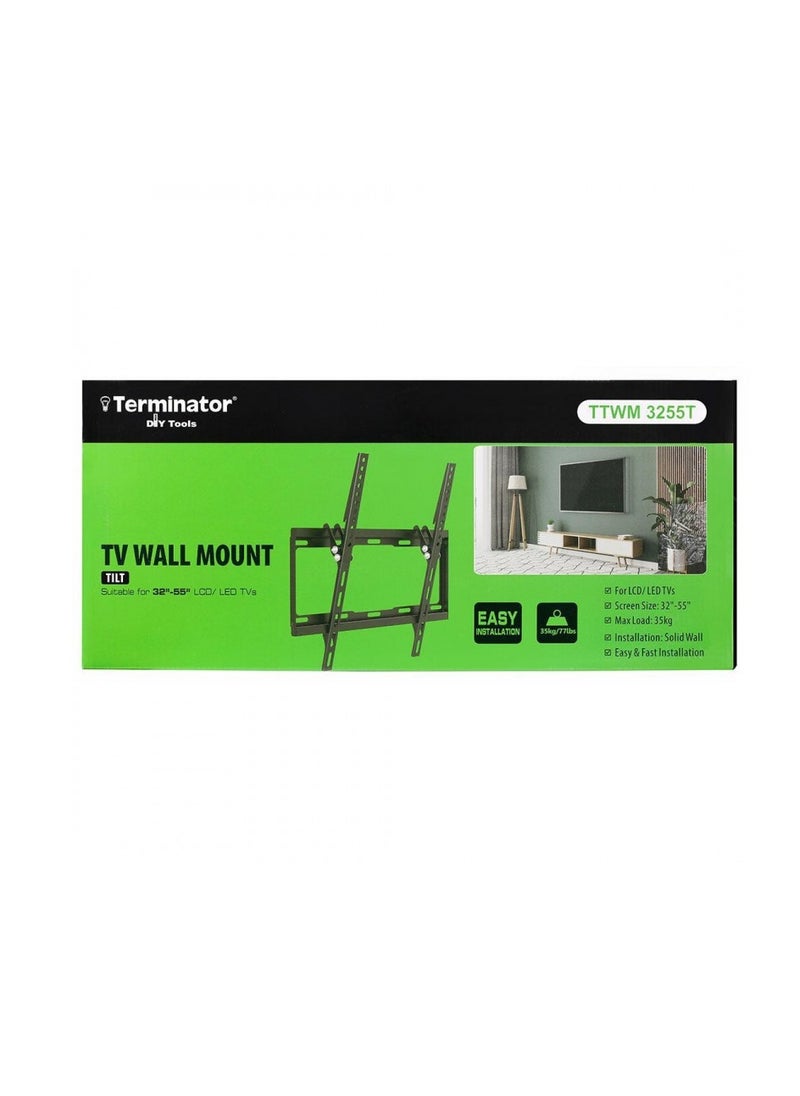Terminator Tilt Type TV Wall Mount 32"-55"  - Image 1