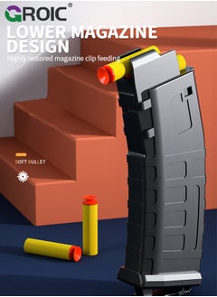GROIC Soft Bullets Gun,Toy Gun Light and Soft Bullets Education Toy,Blaster Gun M416,Double Mirror Effect Toy Guns,DIY Toy with Rich Accessories ,Shooting Games Toys for Kids, Kids Holiday Birthday Gifts  - Image 4