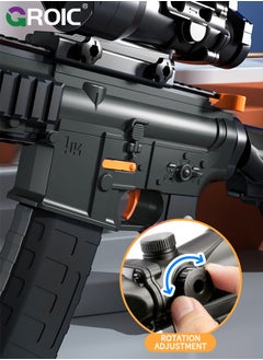 GROIC Soft Bullets Gun,Toy Gun Light and Soft Bullets Education Toy,Blaster Gun M416,Double Mirror Effect Toy Guns,DIY Toy with Rich Accessories ,Shooting Games Toys for Kids, Kids Holiday Birthday Gifts  - Image 5