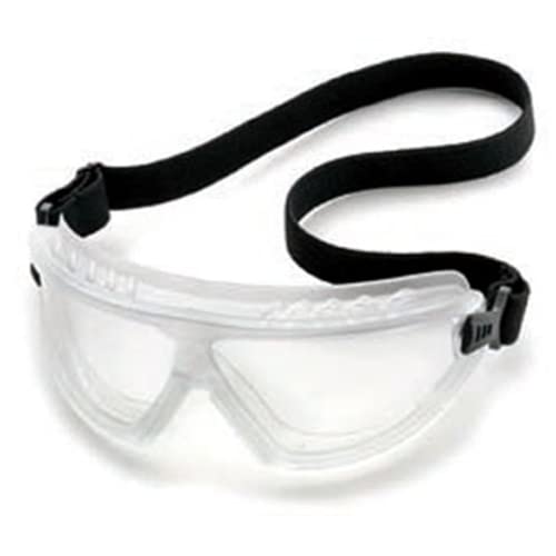 Gateway Safety نظارات أمان غيتواي 45080 ويلز الأنيقة والمريحة، عدسة شفافة، إطار شفاف عالمي 1 - Image 1