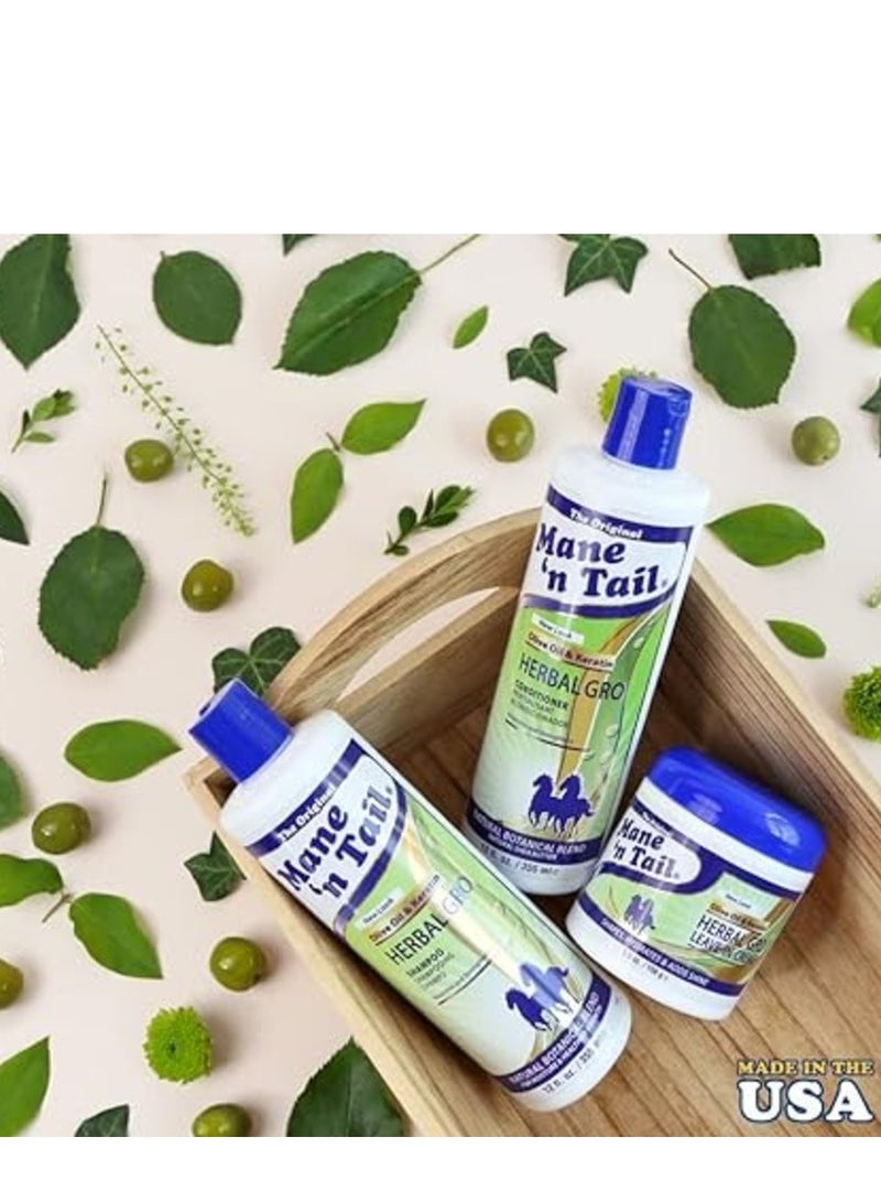 ماين ان تيل شامبو هيربل غرو من ماني ان تيل 355 مل - Image 4