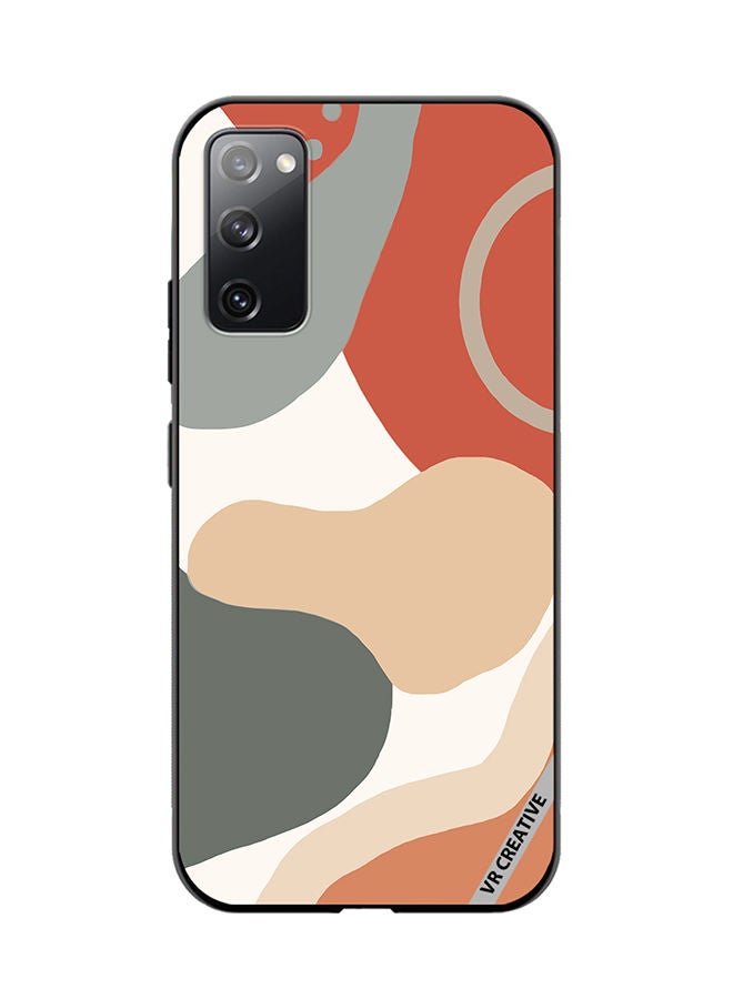 VR CREATIVE Protective Case Cover For Samsung Galaxy S20 FE 5G Layers Design Multicolour - Image 1