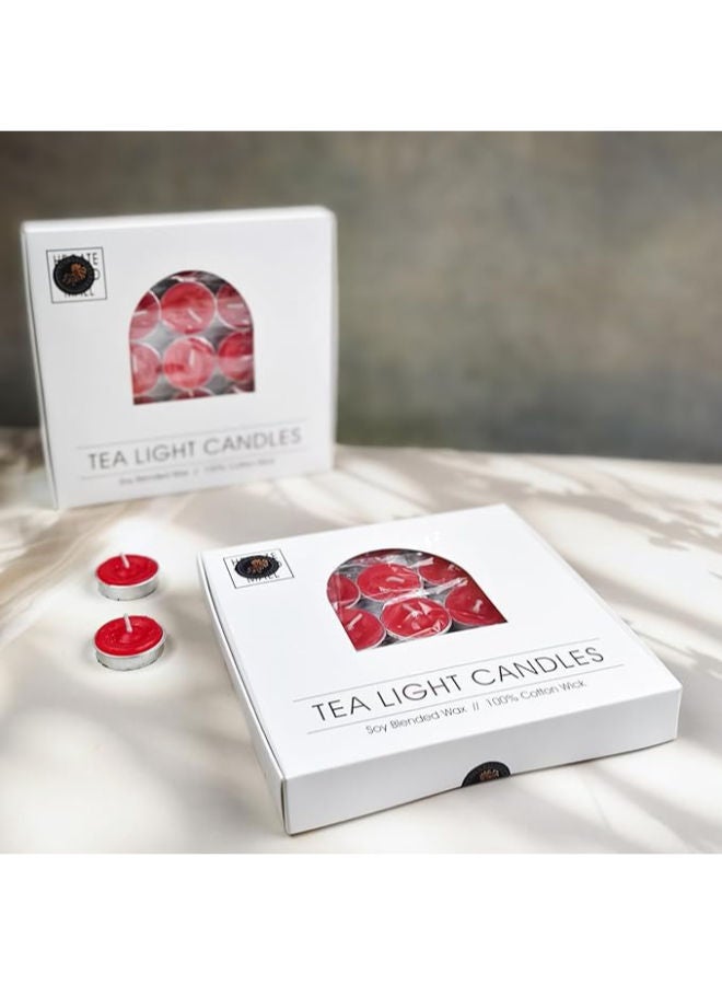 Tea Lights Energized Candles Minimum 3 Hours Burning (100 pcs) - Image 4