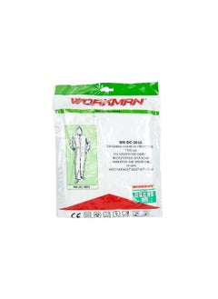 Workman WK-DC-3055 Disposable Coverall - 55 GSM, Type 5/6 Protection, Breathable, Anti-Static, White, for Industrial Use, Chemical Handling, and Painting | Size-2XL  - Image 1