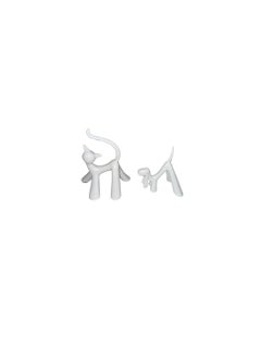 Generic Modern Minimalist Dog & Cat Figurine Set – Stylish Decorative Pet Sculptures for Home, Office & Table Display – Perfect Gift for Animal Lovers  - Image 2