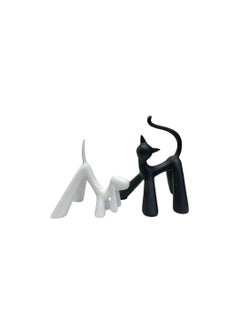 Generic Modern Minimalist Dog & Cat Figurine Set – Stylish Decorative Pet Sculptures for Home, Office & Table Display – Perfect Gift for Animal Lovers  - Image 4