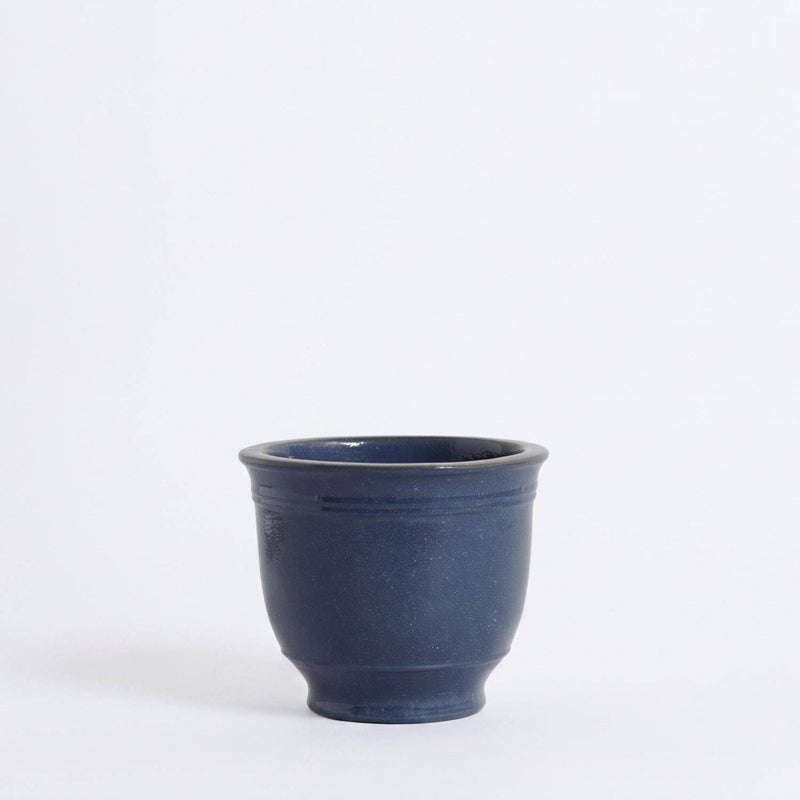 Pan Home Blue Terracotta Rolled Rim Planter for Succulents - 221MTV9900163 - Image 4