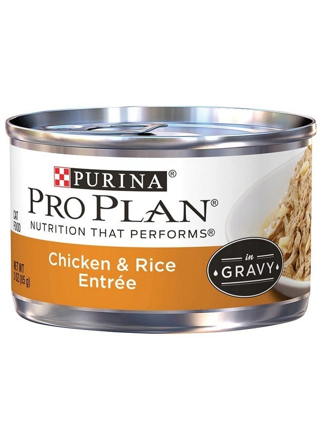 Purina Pro Plan Nestle Petcare Pro Plan Chicken & Rice Entree for Adult Cats, 1 Count, One Size 