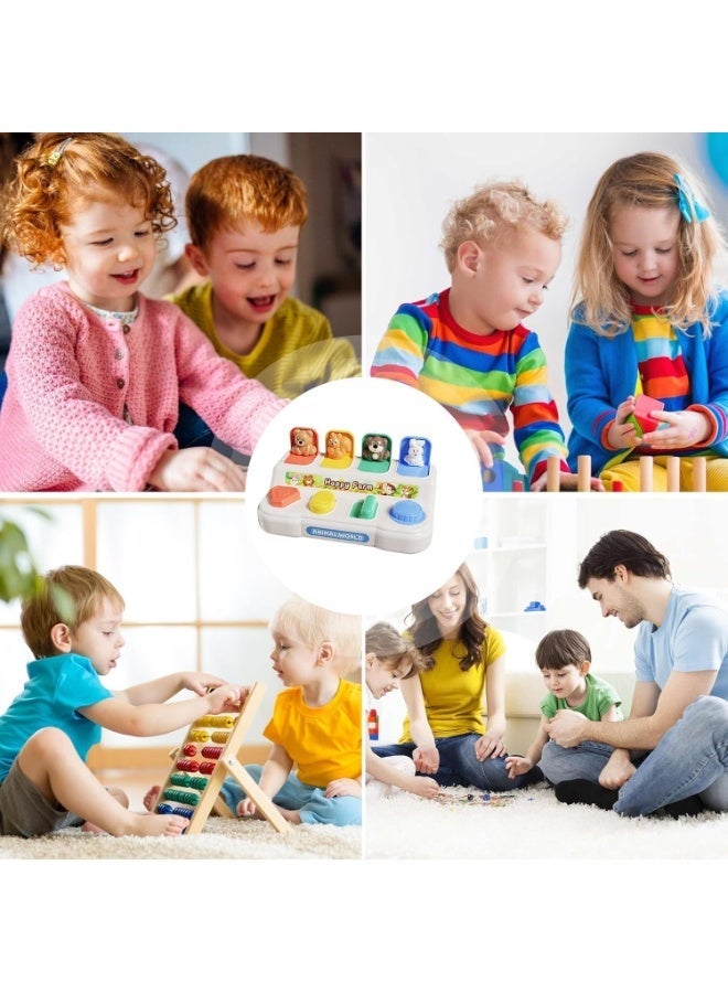 general Baby Pop Up Toy- Colorful Cause and Effect Toys for Babies 9 Months Montessori Toy Toddler Infant Toys Sensory Interactive for Early Learning Development - Image 4