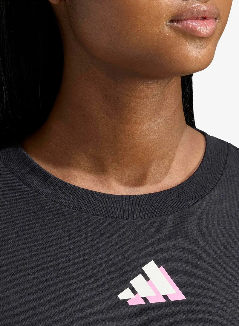 Adidas  House Of Tiro Graphic T-Shirt for Women | Best Price UAE