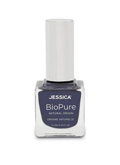 JESSICA Biopure All Natural Nail Polish Vegan Biosourced Ingredients 21Free (Stormy)  - Image 1