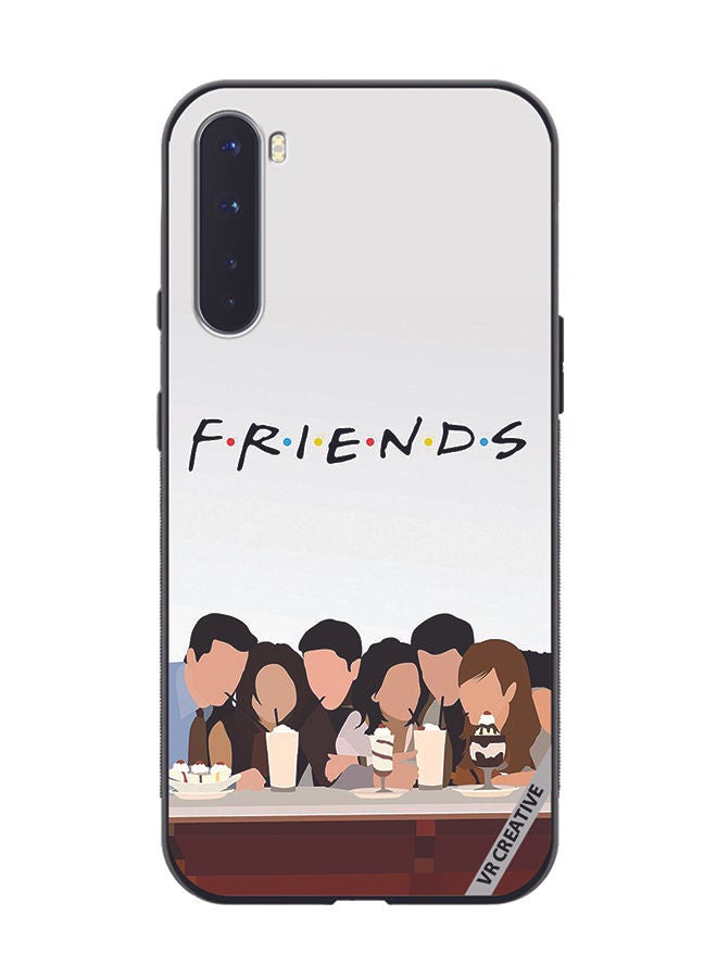 VR CREATIVE Protective Case Cover For OnePlus Nord Friends Design Multicolour - Image 1