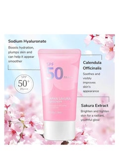 SAKURA Sakura Skin Care Sunscreen SPF 50+ Pa++, Face Sunscreen 50, Skin Care Serum for Face and Body  - Image 3