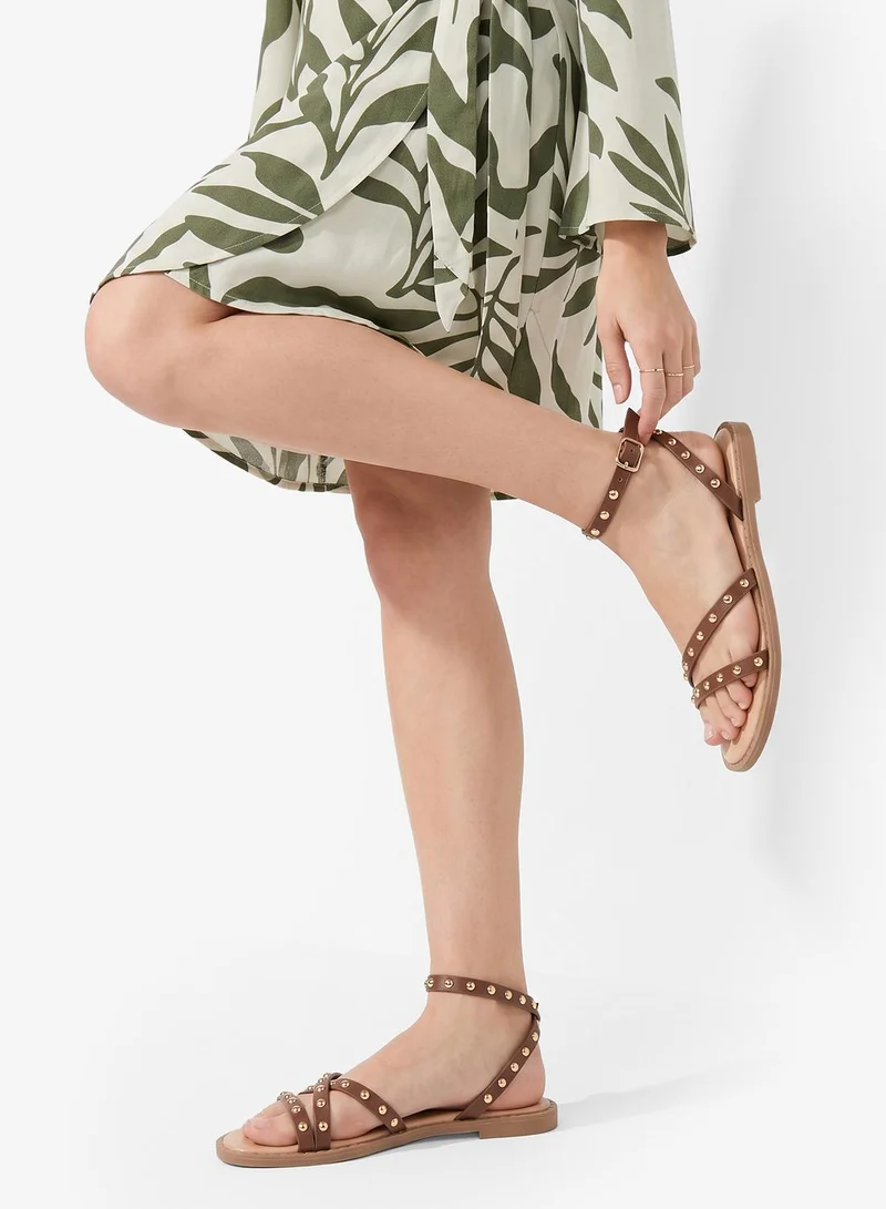 Only  Casual Ankle Strap Sandals for Women | Best Price UAE