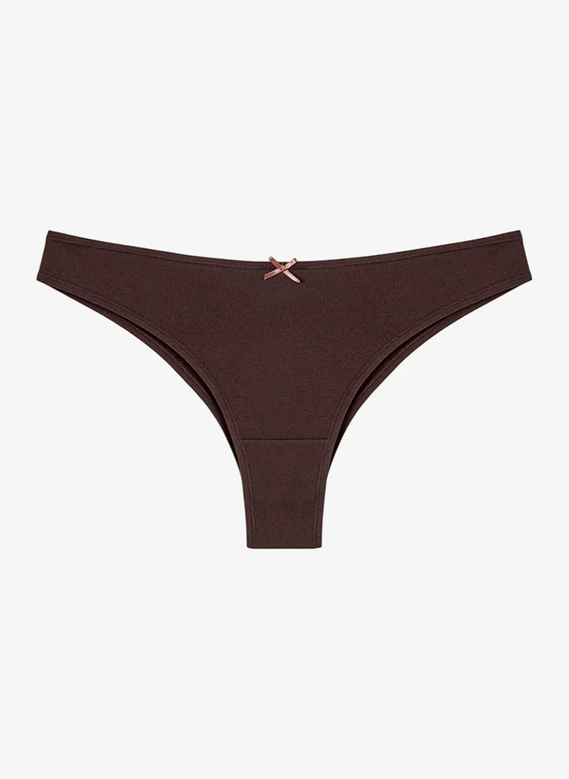 Penti  Women Cotton Brazilian Multicolour 3-Pack Briefs for Women | Best Price UAE