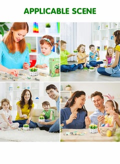 GROIC Succulent Bonsai Flower Building Blocks Toys Kit, Build Small Garden Flower Building STEM Toy, Bouquet Blocks Gift Cute Ornaments Collection Set  - Image 4