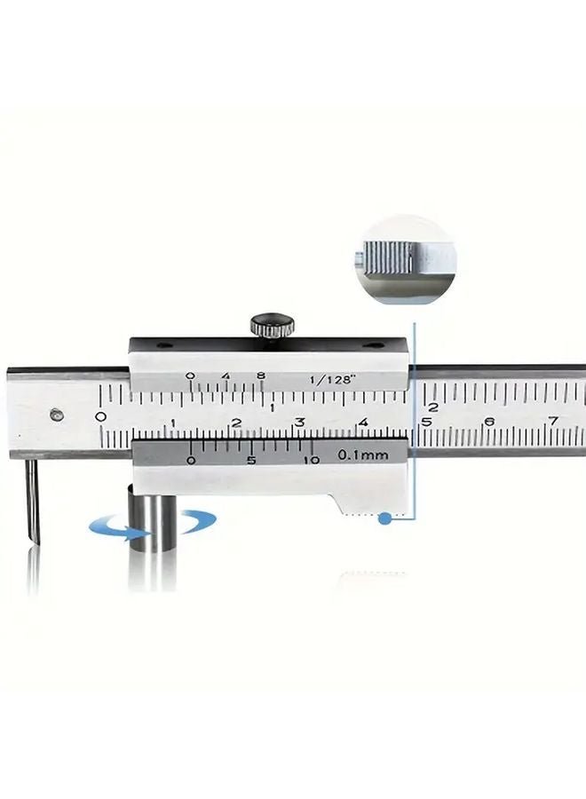 500mm Double Scale Vernier Caliper Precision Steel Measuring Tool 0 1mm Accuracy - Image 4