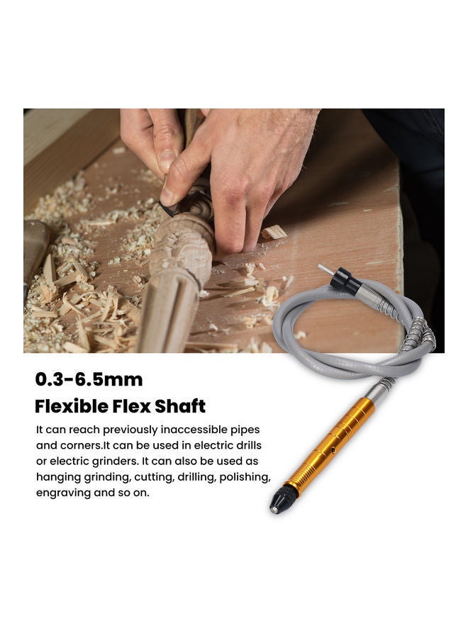 NIBEMINENT Engraving Pen Extension Hose Flexible Shaft Multicolour - Image 3