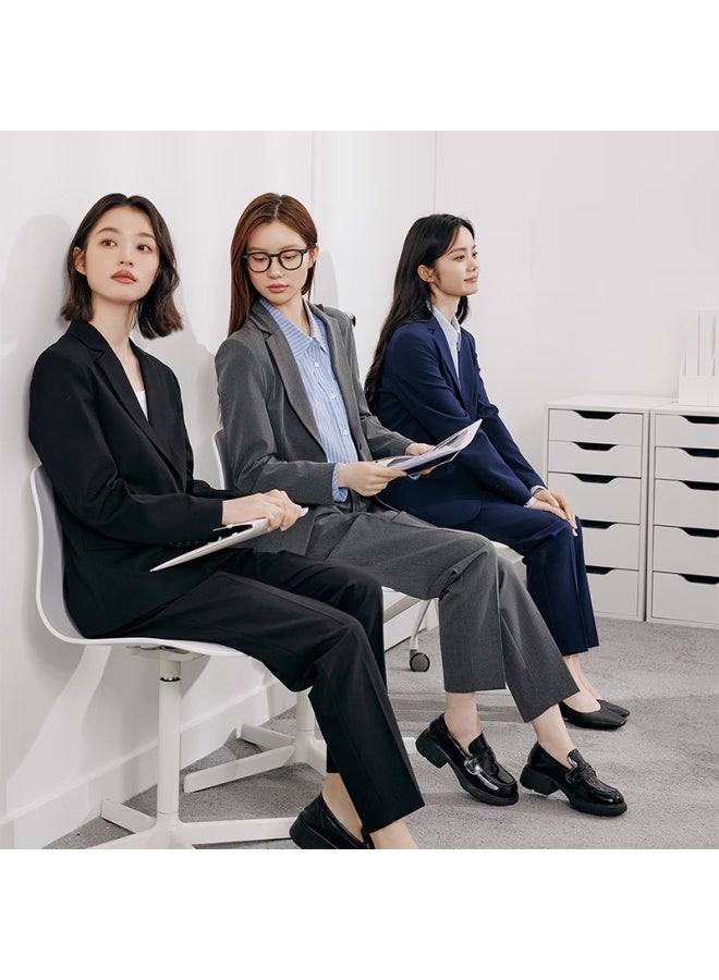 Lady Bird Miss Bird Women's Formal Blazer Suit Slim Fit Professional Interview Workwear Small Size Set - Image 3