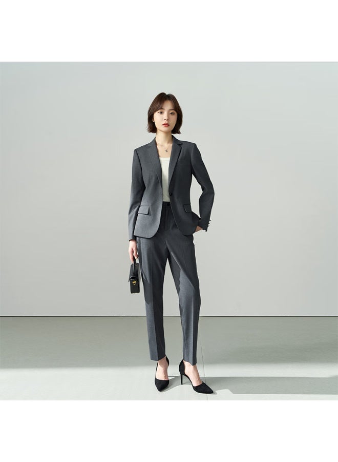 Lady Bird Miss Bird Women's Formal Blazer Suit Slim Fit Professional Interview Workwear Small Size Set - Image 2