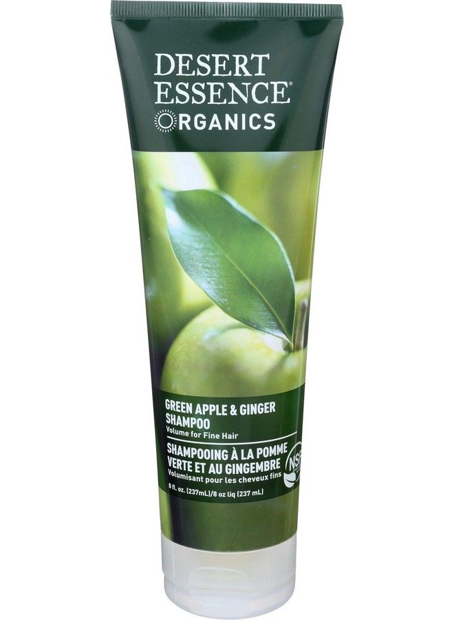 Desert Essence Organic Green Apple & Ginger Shampoo 8Oz8 Ounces - Image 1