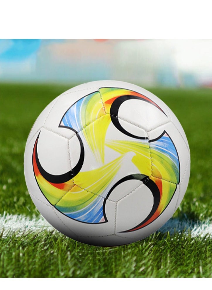 Generic - Soccer Ball Size 4，5 PVC Outdoor and Indoor School Sports Activity Anti-Explosion Soccer Balls, Adults Youths Teens Unisex Juniors Training Soccer Machine Stitched，Football for Kids Adults - Image 1