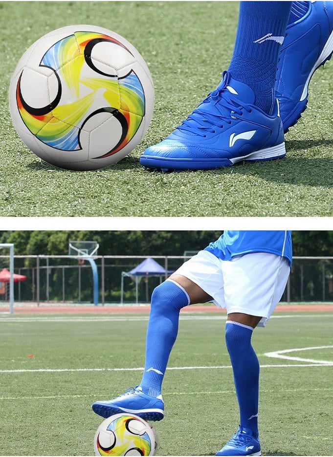 Generic - Soccer Ball Size 4，5 PVC Outdoor and Indoor School Sports Activity Anti-Explosion Soccer Balls, Adults Youths Teens Unisex Juniors Training Soccer Machine Stitched，Football for Kids Adults - Image 1