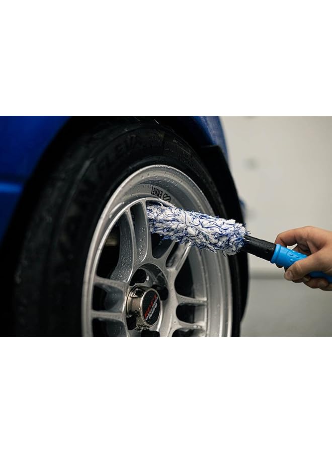 Generic Barrel Blade - Microfiber Wheel Brush - Flat Head, Removable Cover, Firm And Bendable - Image 3