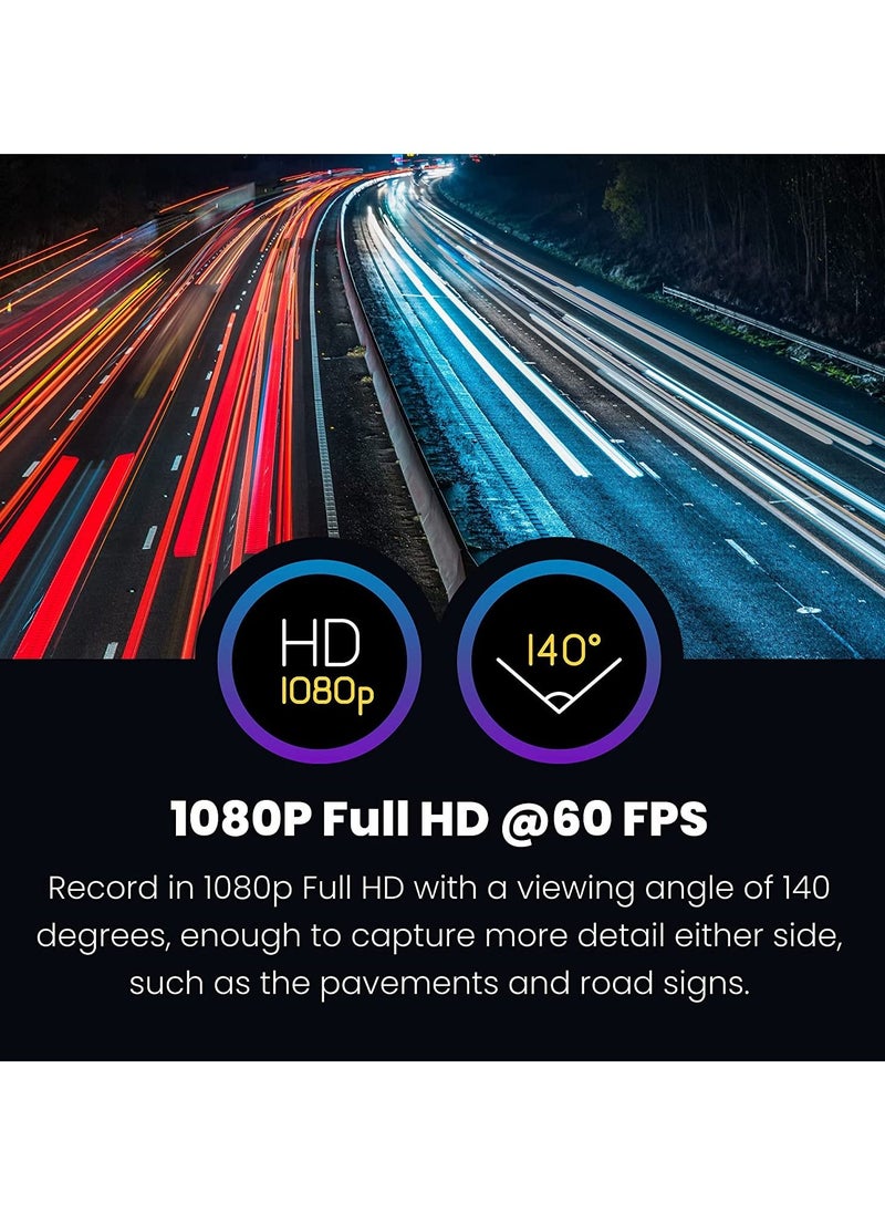 NEXT BASE - New Nextbase 222x Front and Rear Dash Cam Car Recording Camera Full 1080p/30fps HD Recording DVR Cam - 140¡ã Wide Viewing Angle ¨C SOS Emergency ¨C Polarising Filter Compatible - Black - Image 1