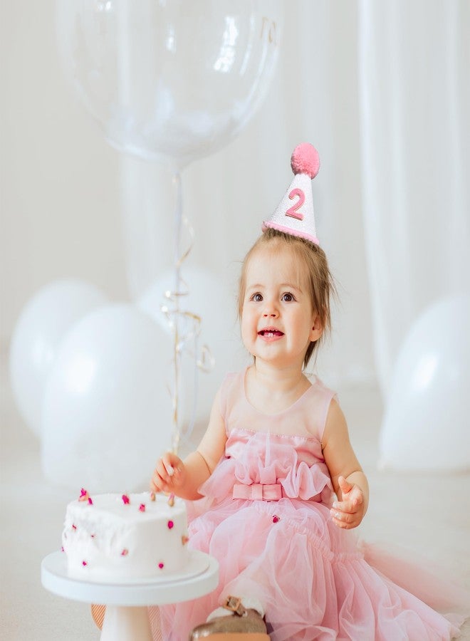 Dokuna Sprinkle Hat 2nd Birthday Decorations, Two Sweet 2nd Birthday Outfit for Girls, 2 Year Old Sprinkle Party Cap for Girls - Image 4