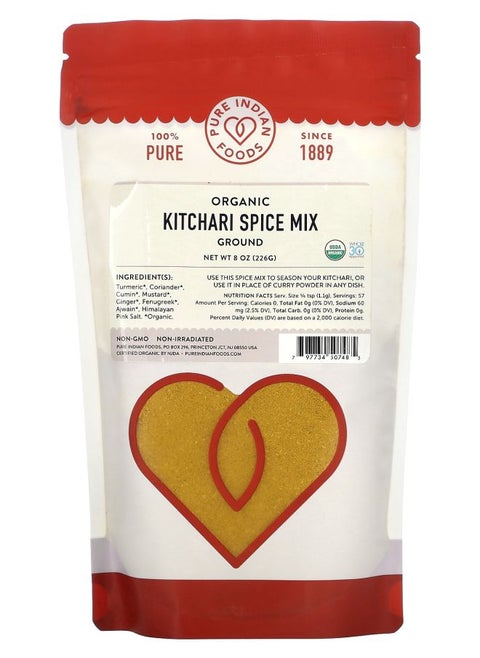 Organic Kitchari Spice Mix Ground 8 oz (226 g)