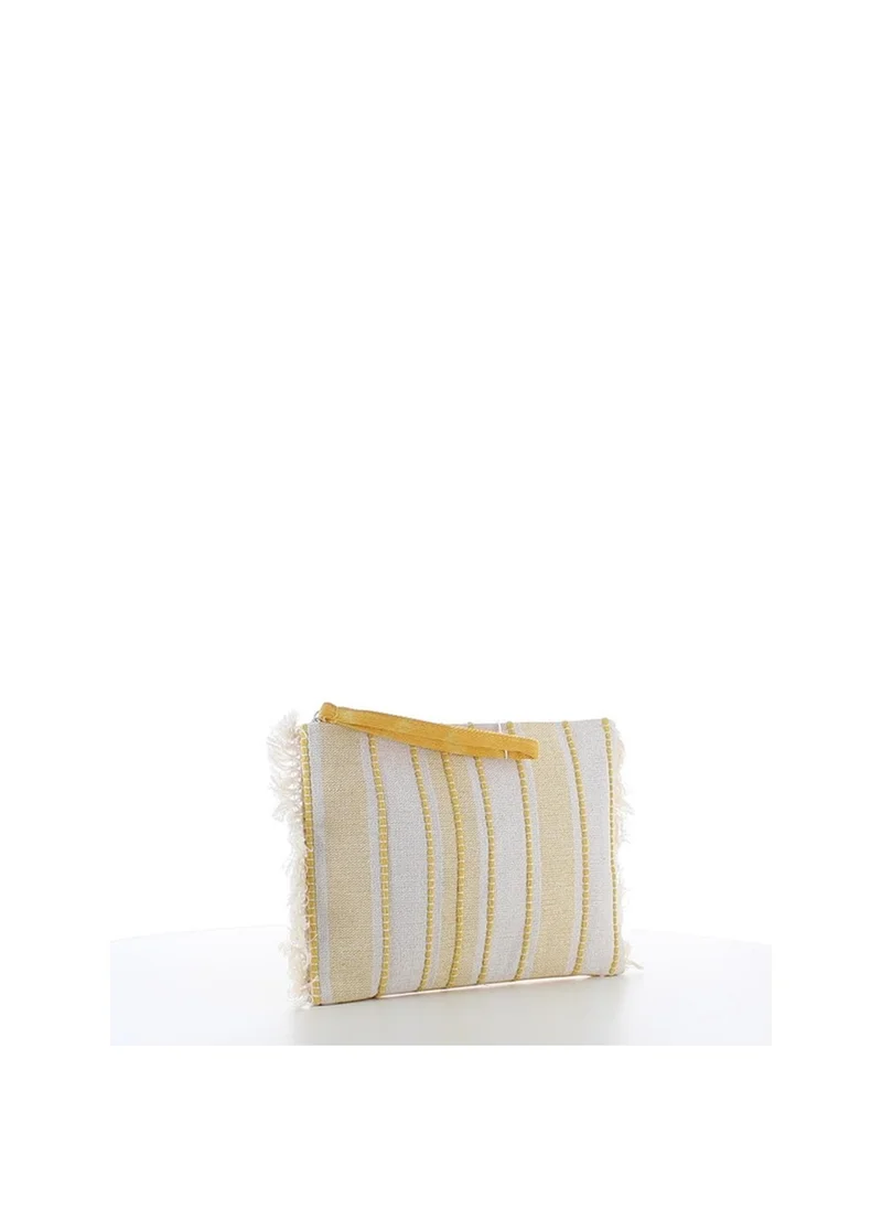 مارينا جالانتي Marina Galanti Lula Fabric Beauty Case - Yellow