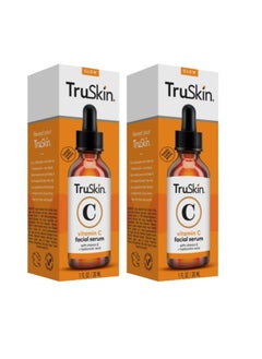 TruSkin TruSkin Vitamin C Serum for Face, Anti Aging Serum with Hyaluronic Acid, Vitamin E,2 PCS  - Image 1