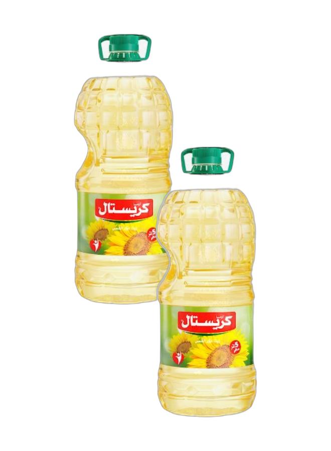 كريستال عبوة زيت دوار الشمس ٥ لترات (عبوتان) - Image 1